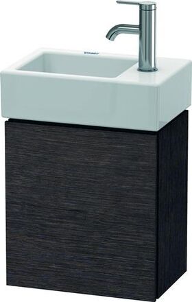 Duravit Waschtischunterbau L-CUBE 400x364x241mm Ans li Ei dunkel gebürstet