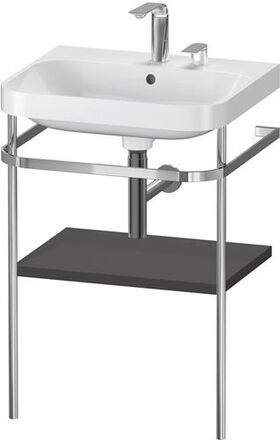 Duravit WTU HAPPY D.2 PLUS 575x490mm m Metallkon 2 HL gra supermatt