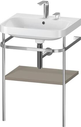 Duravit WTU HAPPY D.2 PLUS 575x490mm m Metallkon 2 HL Steingr sdm