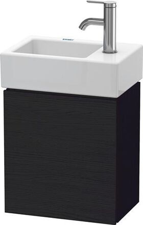 Duravit Waschtischunterbau L-CUBE 400x364x241mm A rechts eiche schwarz