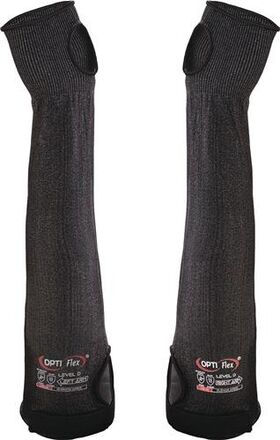 Armschützer BUENOS AIRES 45cm schwarz-melange EN388/EN407 PSA II OPTIFLEX - VPE: 10