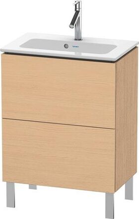 Duravit WTU Compact L-CUBE 704x620x391mm eiche natur