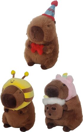 AM Plüsch Capybara 20cm, 3-fach sortiert