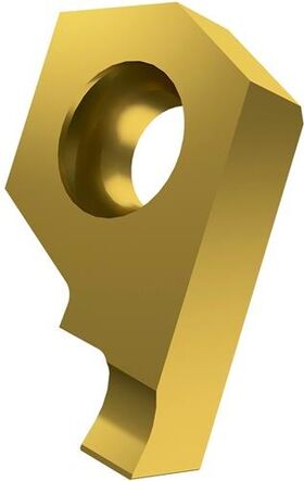 Drehwendeschneidplatte ISO X61 0602-130 R1:6640 Tiefe 1,4mm MT-CVD beschichtet - VPE: 10