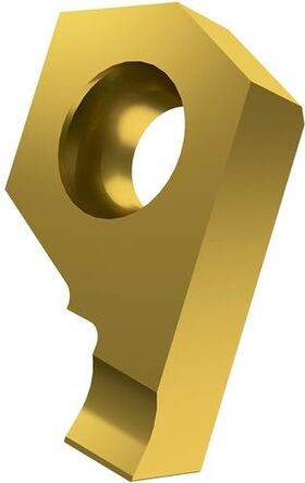 Drehwendeschneidplatte ISO X61 0602-215 R1:6640 Tiefe 2,2mm MT-CVD beschichtet - VPE: 10