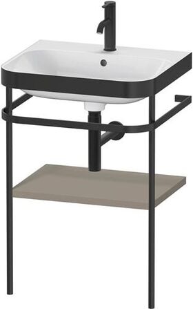 Duravit WTU HAPPY D.2 PLUS 575x490mm m Metallkon e HL Steingr sdm