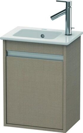 Duravit Waschtischunterbau KETHO 550x400x285mm Anschlag links leinen