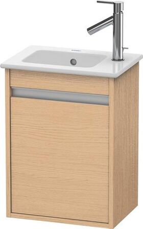 Duravit Waschtischunterbau KETHO 550x400x285mm Anschlag links eiche natur