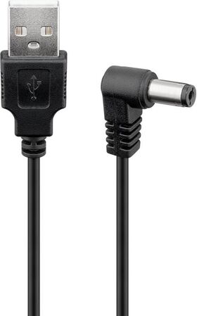 USB-auf-DC-Kabel 5 V/1 A, 0,5 m, 0.5m- VPE: 1