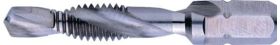 Kombigewindebohrer HSSG 1/4 Zoll 6KT M8x6,8mm Steig.1,25mm TECWERK