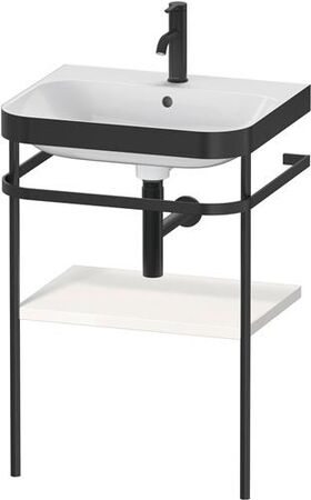 Duravit WTU HAPPY D.2 PLUS 575x490mm m Metallkon e HL we hochglanz