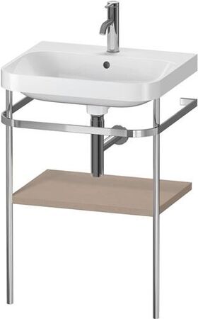 Duravit WTU HAPPY D.2 PLUS 575x490mm m Metallkon e Hahnloch leinen