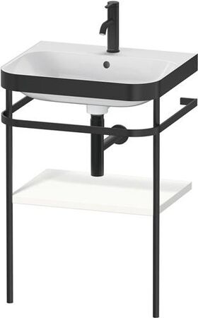 Duravit WTU HAPPY D.2 PLUS 575x490mm m Metallkon e HL we seidenmatt