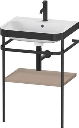 Duravit WTU HAPPY D.2 PLUS 575x490mm m Metallkon e Hahnloch leinen