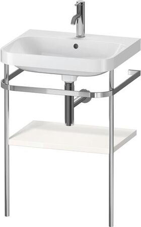 Duravit WTU HAPPY D.2 PLUS 575x490mm m Metallkon e HL we hochglanz