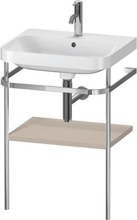 Duravit WTU HAPPY D.2 PLUS 575x490mm m Metallkon e HL ta seidenmatt