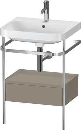 Duravit WTU HAPPY D.2 PLUS 575x490mm m Metallkon e HL Steingr sdm