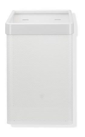 HEWI Papierhandtuchkorb Ser 477, Lochblech weiß orange