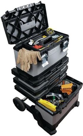 Rollende Werkstatt B568xT389xH893mm Ku.u.MET abnehmbare Werkzeugbox FATMAX