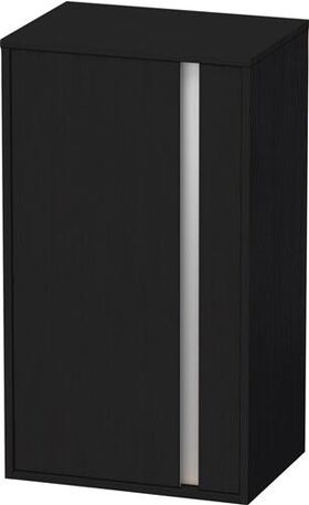 Duravit Halbhochschrank KETHO 360x500x880mm Ans links eiche schwarz