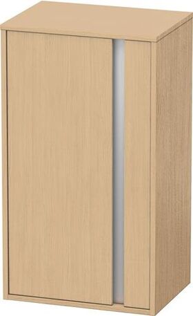 Duravit Halbhochschrank KETHO 360x500x880mm Anschlag links eiche natur