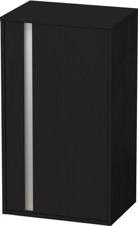 Duravit Halbhochschrank KETHO 360x500x880mm Ans rechts eiche schwarz