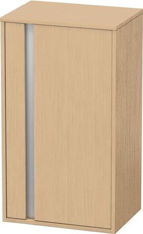 Duravit Halbhochschrank KETHO 360x500x880mm Ans rechts eiche natur
