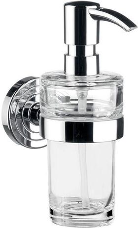 Emco Flüssigseifenspender POLO Behälter Kristallglas klar chrom EMCO