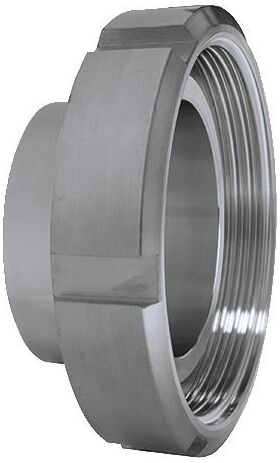 Milchrohrverschraubung Typ MMS VA (1.4301) IG 78x1/6 Zoll TEGUMA