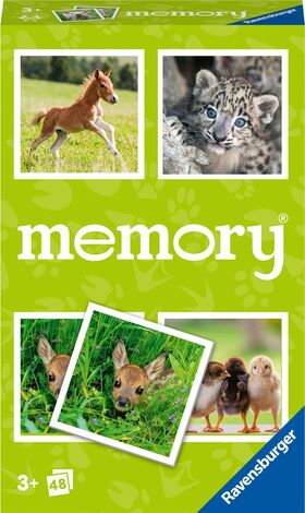 Tierbaby memory Mitbringspiele