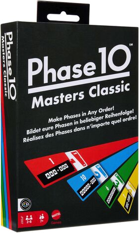 Phase 10 Masters Classic Kartenspiel, an
