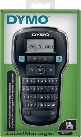 Beschriftungsgerät Label Manager 160 Schriftbandbreiten 6, 9, 12 mm Breite x Länge 219 mm DYMO
