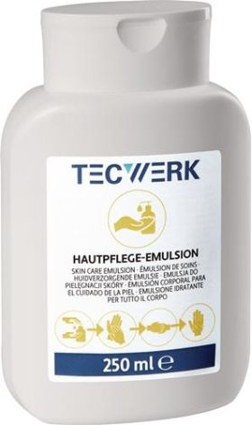 Hautpflege-Emulsion 250ml silikonfrei,leicht parfümiert 24 TECWERK