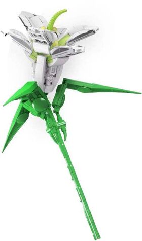 Mould K. Weiße Lilie, 178 Teile