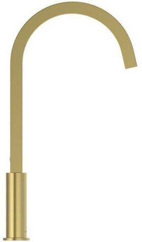 IDS Küchenarmatur GUSTO eck Auslauf Ausladung 204mm brushed gold IDEAL STANDARD