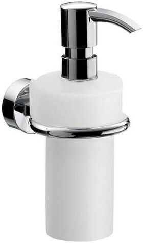 Emco Flüssigseifenspender RONDO 2 Behälter Kunststoff weiß chrom EMCO