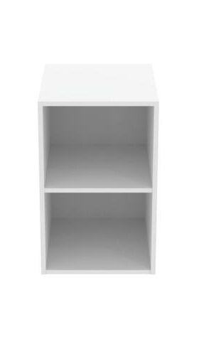 IDS Seit-ele MWT-Unterschrank i.life B 2 Fächer, 400x505x630mm weiß matt IDEAL STANDARD