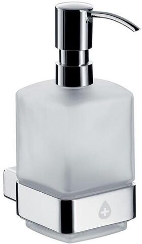 Emco Hygienemittelspender LOFT Wdmod. Beh Kristallglas satiniert chrom EMCO