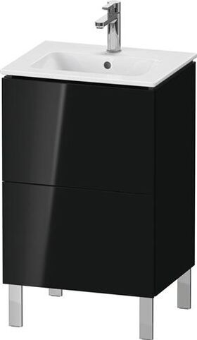 Duravit WTU Compact L-CUBE 704x520x421mm 2 Au schwarz hochglanz
