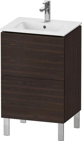 Duravit WTU Compact L-CUBE 704x520x421mm 2 Au nussbaum gebürstet