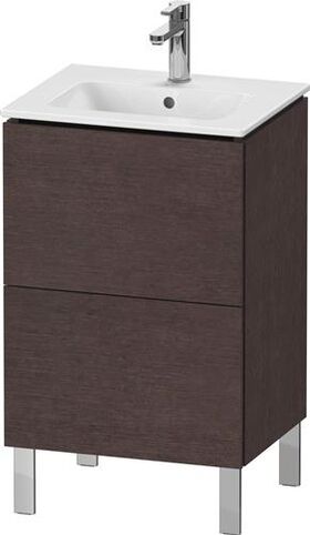 Duravit WTU Compact L-CUBE 704x520x421mm 2 Au Ei dunkel gebürstet