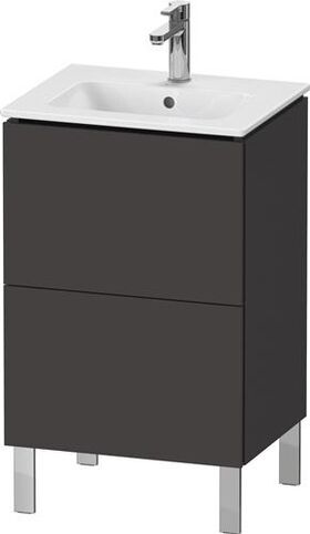 Duravit WTU Compact L-CUBE 704x520x421mm 2 Au graphit supermatt