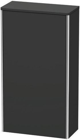 Duravit Halbhochschrank XSQUARE 880x500x236mm Türansch li gra supermatt