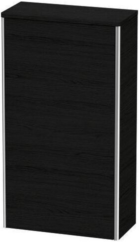 Duravit Halbhochschrank XSQUARE 880x500x236mm Türansch li eiche schwarz
