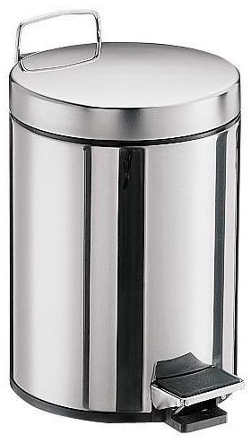 Emco Abfallbehälter SYSTEM 2 Standmodell, mit Deckel, 5 l Edelstahl EMCO