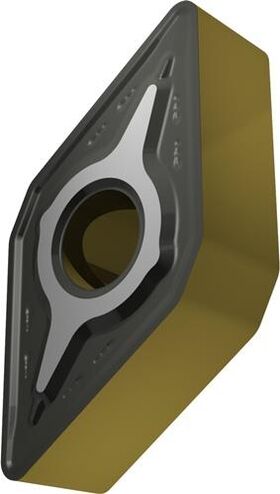 Drehwendeschneidplatte ISO DNMG 110408E-RM:T9415 D. 3,81mm MT-CVD beschichtet - VPE: 10