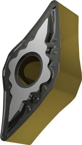 Drehwendeschneidplatte ISO DNMG 110408E-FM:T9415 D. 3,81mm MT-CVD beschichtet - VPE: 10