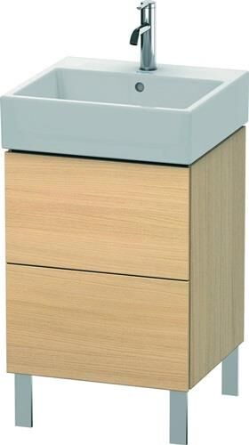 Duravit Waschtischunterbau L-CUBE 582x484x459mm mediterrane eiche