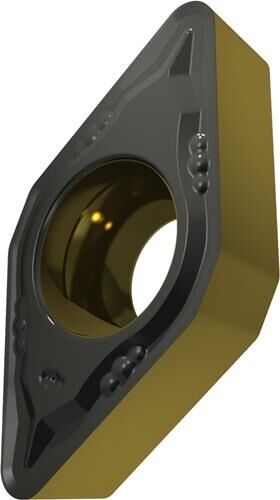 Drehwendeschneidplatte ISO DCMT 11T312E-FM:T9415 D. 4,4mm MT-CVD beschichtet - VPE: 10