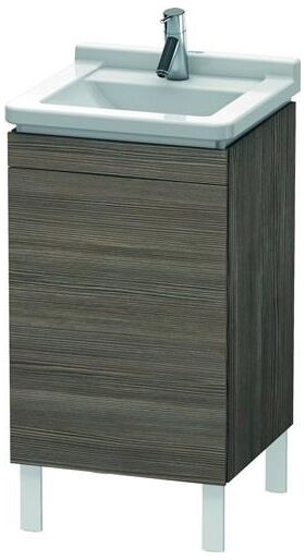 Duravit Waschtischunterbau L-CUBE 447x460x712mm Anschlag links pine terra